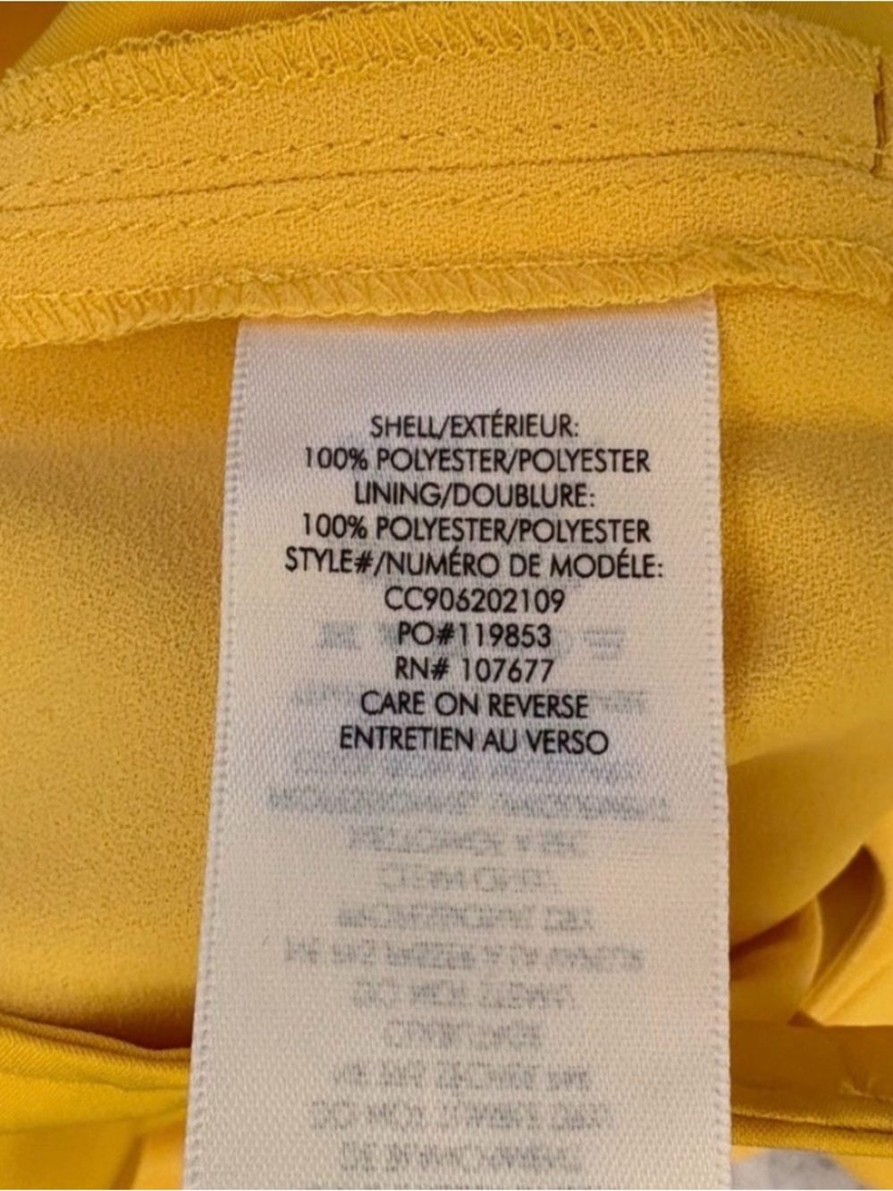 Alice + Olivia || Donald Cropped Wide Leg Trousers Crepe Pants Yellow - Size 8 - Picture 7 of 10